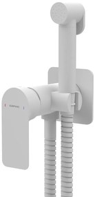 Sapho Pax wandbidet mengkraan met handdouche mat wit