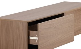Multifunctioneel TV Meubel Walnoot - 160x45x35cm.