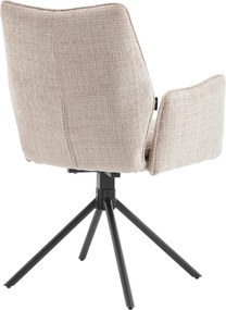 Benoa Tim Cremona 14 - Taupe - Eetkamerstoel