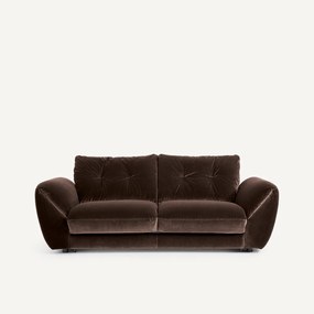 Omvormbare 3-zitsbank van fluweel Edgar