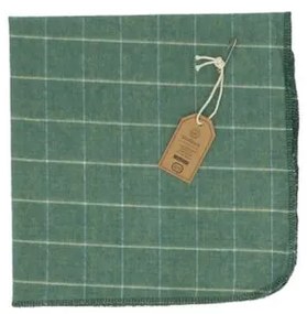 Stofdoek, biologische katoen, groen, 45 x 45 cm