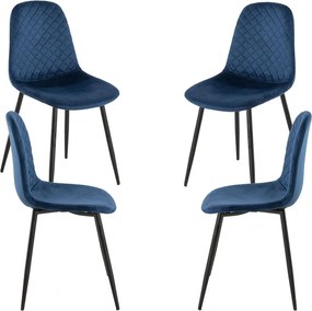 Set 4 Boide Stoelen