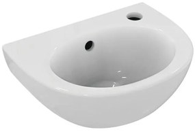 Ideal Standard Simplicity handwasbakje 350x260x160 mm wandmontage porselein wit met kraangat rechts E871601
