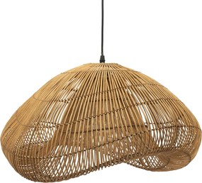 By-Boo Lunar Rieten Lamp Organische Vorm Bruin