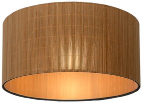 Lucide Magius plafondlamp 42cm E27 rotan