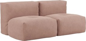 Soft Zitzak Indoor 2 Seater - Corduroy Rose