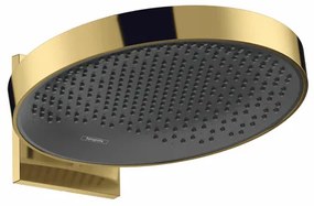 Hansgrohe Rainfinity hoofddouche wand rond 36cm polished gold optic 26230990