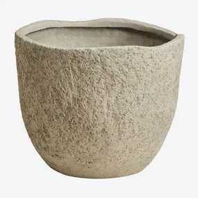 Cementen Plantenbak Nuria Zandbruin & Ø45 Cm - ↑40 Cm - Sklum