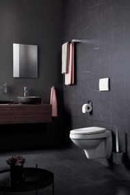 Haceka Edge toiletrolhouder zonder klep chroom