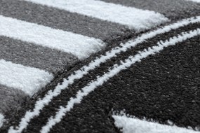 Tapijt PETIT STAR STER ROND grijskleuring