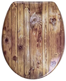 RIDDER Toiletbril Chalet bruin