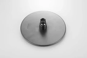 Saniclear Vision ronde douchekop 20cm verouderd ijzer - gunmetal