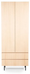 Eleonora Thomas Moderne Kast Van Licht Eiken Hout 85x210 Cm - 85x42x210cm.