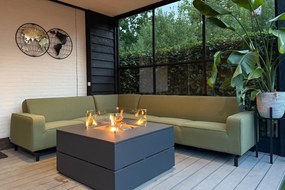 Boavista/Royalty loungeset - hoekbank links - Heritage leaf - 5-delig