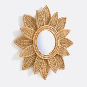 Spiegel in rotanØ60 cm, Nogu