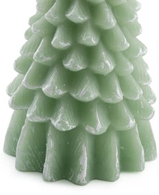 Kerstboom LED-kaars H19cm, Caspar