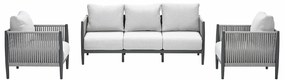 Garden Impressions Tavira loungeset 3-delig - grey sand