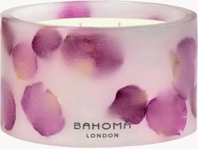 Handgegoten 3-lonts geurkaars Botanica (roos)