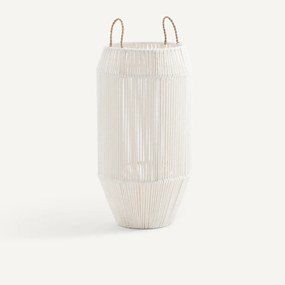 Ronde handgeweven katoenen mand, hoog model, FOLO