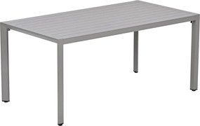 Garden Impressions Kasper tuinset 5-delig - tuintafel 160x84 cm taupe