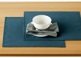 Set van 2 placemats in soepel gecoat katoen, Scénario