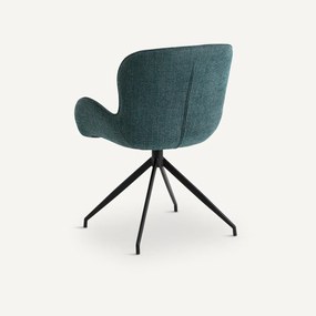 Draaiende tafelfauteuil Asyar