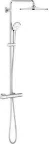 Grohe Euphoria 310 regendoucheset met 4 straalsoorten en thermostaatkraan Ø31cm chroom