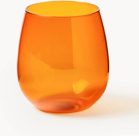 Mondgeblazen tumblers Karisa, 4-delig