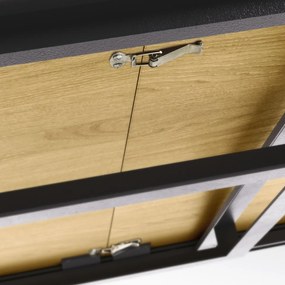 Kave Home Nadyria Design Eettafel Uitschuifbaar Eiken 120-160 Cm