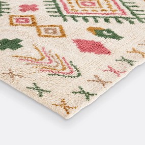 Vloerkleed berber stijl, in wol, Tobi