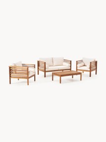 Tuin loungeset Bo van acaciahout, 4-delig