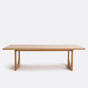 8/10 plaats eiken eettafel Douve