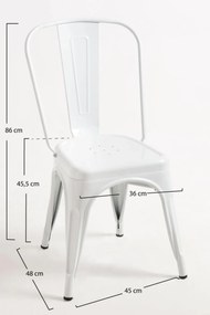 Set 4 Torix Stoelen