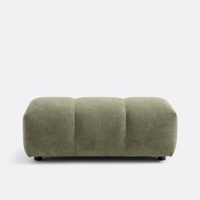 Poef, fluweel reliëf, L109 cm, Nuria