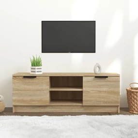 vidaXL Tv-meubel 102x35x36,5 cm bewerkt hout sonoma eikenkleurig