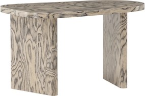 Kleine Organische Salontafel Grijs - 45 X 70cm.