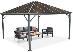 Tuinprieel Milos 4x4 Garden Point grijs