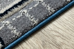 Tapijt PETIT HELICOPTER  vliegtuigen blauw
