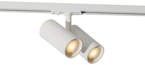 Modern railsysteem met 3 spots wit 1-fase  - Iconic Scopio