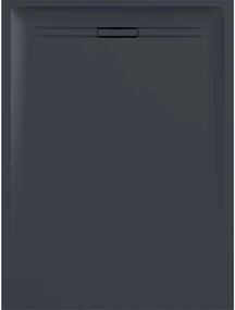 Geberit Sestra Douchevloer 90x100 cm Grafiet/Leisteen
