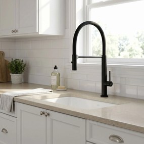 Keukenkraan Rea Viera Black