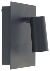 Moderne buiten wandlamp grijs IP54 incl. LED - Simon Modern IP54 Buitenverlichting