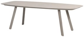 Taste by 4 Seasons Manolo tuintafel cloud met geprint keramisch blad 240 x 103 cm      lichtgrijs weerbestendig