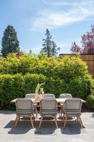 4 Seasons Sempre/Belair tuinset - 240x100 cm. - 7-delig