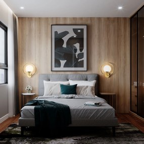 WANDLAMP APP1153-1W Gold