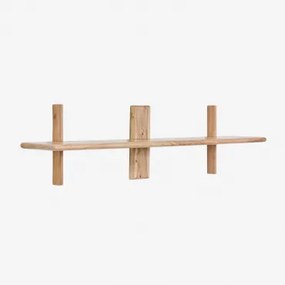 Erisu Wandrek ↔︎120 Cm Van Acaciahout 1 Plank & Rustiek Acaciabruin - Sklum