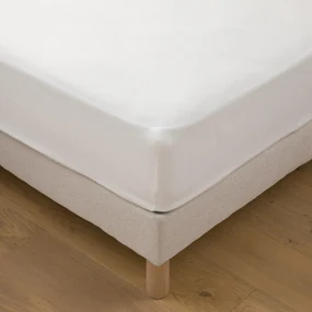 Matrasbeschermher van molton bio katoen H30cm