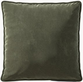 Grote fluwelen bankkussen Vetsak