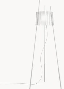Dimbare tripod vloerlamp Tyla, mondgeblazen