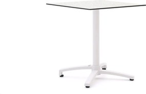 Inklapbare tafel Bellagio | Vierkant | Tuintafel Kunststof | 70x70cm | 2 personen | Kees Smit Tuinmeubelen